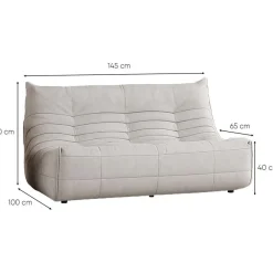 Sohva Linento Furniture Bocek, 2-istuttava