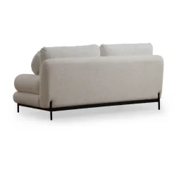 Sohva Linento Furniture Livorno 2-istuttava valkoinen