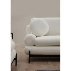 Sohva Linento Furniture Livorno 2-istuttava valkoinen