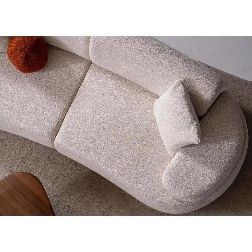 Sohva Linento Furniture Rio, 3-istuttava, kerma