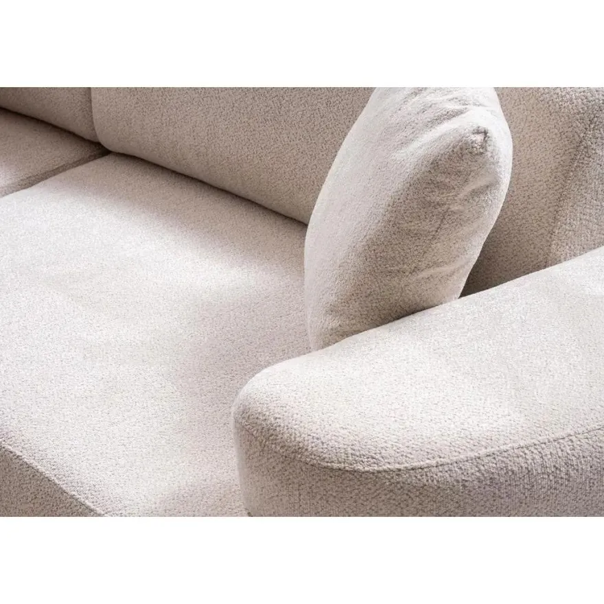 Sohva Linento Furniture Rio, 3-istuttava, kerma
