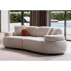 Sohva Linento Furniture Rio, 3-istuttava, kerma