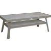 Sohvapöytä Brafab Samvaro Low, 140x90cm, hiekka/khaki