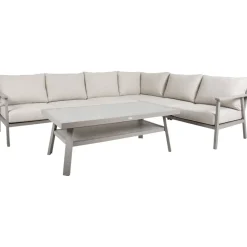 Sohvapöytä Brafab Samvaro Low, 140x90cm, hiekka/khaki