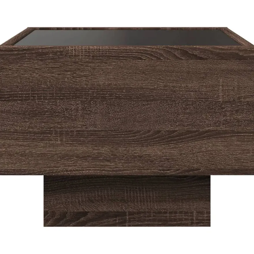 Sohvapöytä Infinity LED-valoilla, 40x40x30 cm, eri värejä (38660)