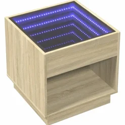 Sohvapöytä LED-valoilla, eri värejä ja kokoja (38662)
