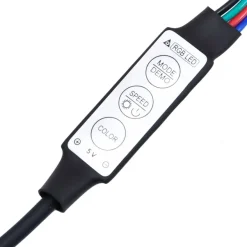 Sohvapöytä LED-valoilla, eri värejä ja kokoja (38662)