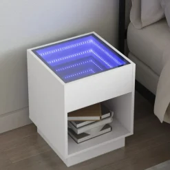 Sohvapöytä LED-valoilla, eri värejä ja kokoja (38662)