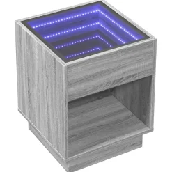 Sohvapöytä LED-valoilla, eri värejä ja kokoja (38662)