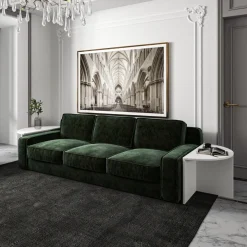 Sohvapöytä Linento Furniture Dolunay, valkoinen