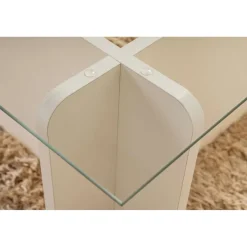 Sohvapöytä Linento Furniture Flavio 105x30cm lasikansi