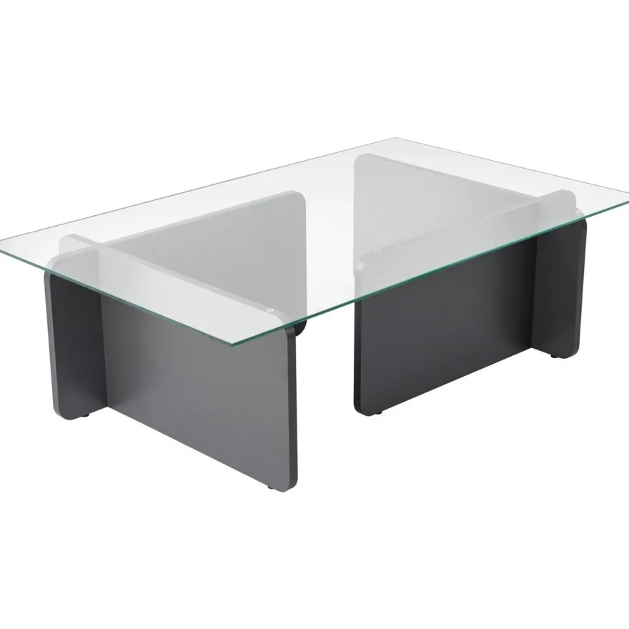 Sohvapöytä Linento Furniture Flavio 105x30cm lasikansi