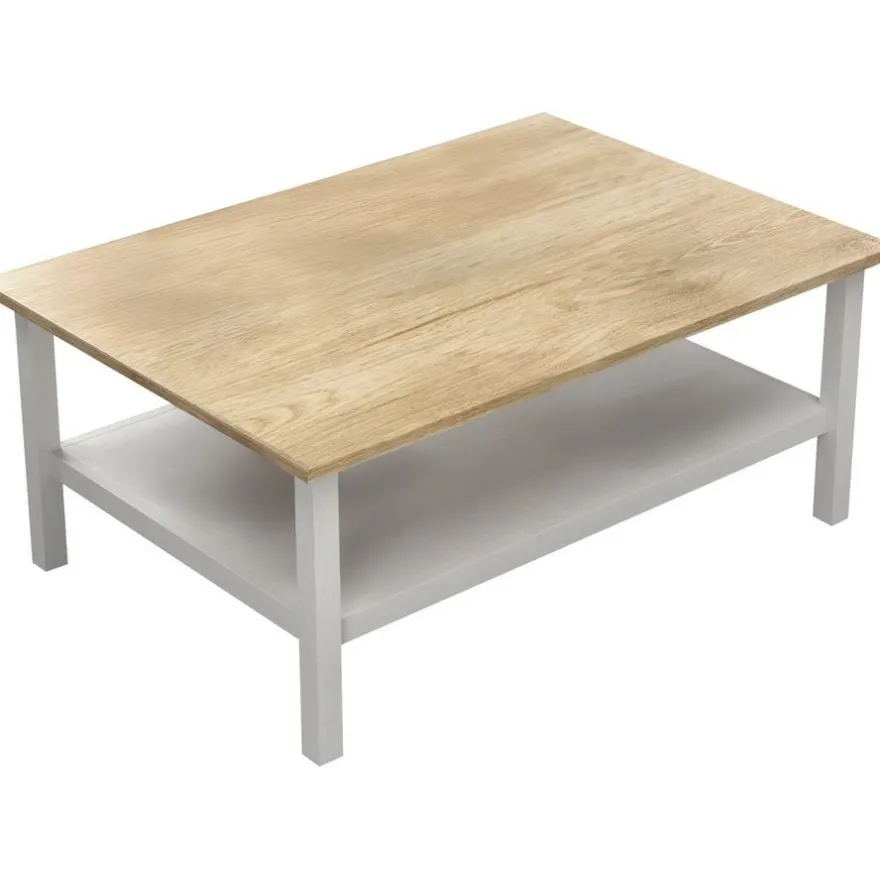 Sohvapöytä Linento Furniture FRN-20081, 100x70cm, valkoinen