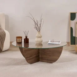 Sohvapöytä Linento Furniture Liya, 90x90cm