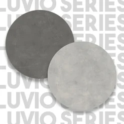 Sohvapöytä Linento Furniture LV14, kivikuosi, hopea/harmaa