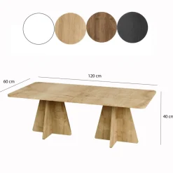 Sohvapöytä Linento Furniture Mushroom 2 tammi