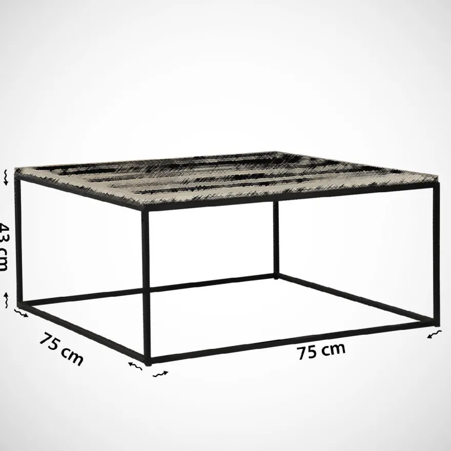 Sohvapöytä Linento Furniture Poly Royal musta
