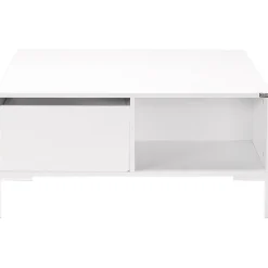 Sohvapöytä Linento Furniture SHP-660, 90x90cm, vetolaatikolla