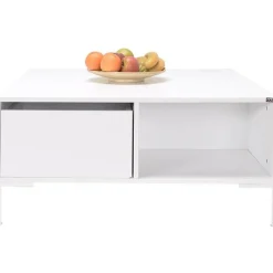 Sohvapöytä Linento Furniture SHP-660, 90x90cm, vetolaatikolla