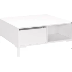 Sohvapöytä Linento Furniture SHP-660, 90x90cm, vetolaatikolla