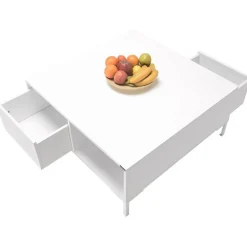 Sohvapöytä Linento Furniture SHP-660, 90x90cm, vetolaatikolla