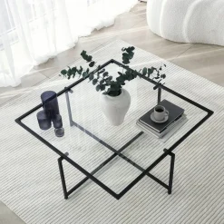 Sohvapöytä Linento Furniture Sun, musta