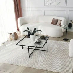 Sohvapöytä Linento Furniture Sun, musta