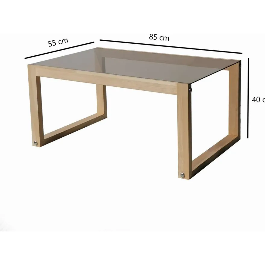 Sohvapöytä Linento Furniture Via luonnollinen