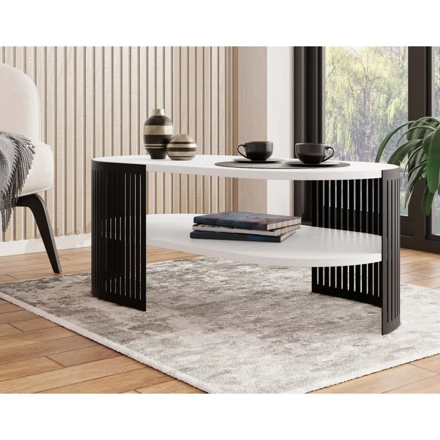 Sohvapöytä Nomla FIKOLI II, soikea, eri värejä