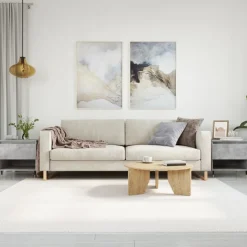 Sohvapöytä/sarja tekninen puu, 50x46x50 cm, eri värejä ja pakkauskokoja (31722)