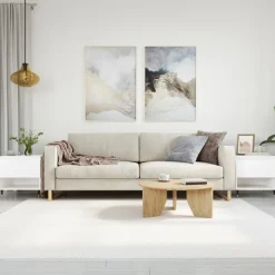 Sohvapöytä/sarja tekninen puu, 50x46x50 cm, eri värejä ja pakkauskokoja (31722)