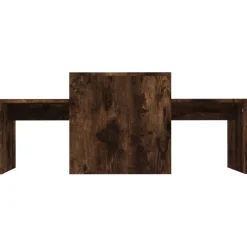 Sohvapöytäsarja 100x48x40cm, tekninen puu, eri värejä
