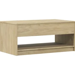 Sohvapöytä SAUDA harmaa 99x55x45 cm täysi mänty (77598)