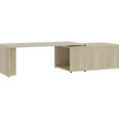 Sohvapöytä sonoma-tammi 150x50x35 cm lastulevy