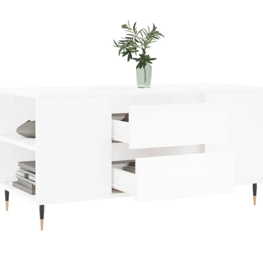 Sohvapöytä tekninen puu 102x44,5x50 cm, eri värejä (31731)