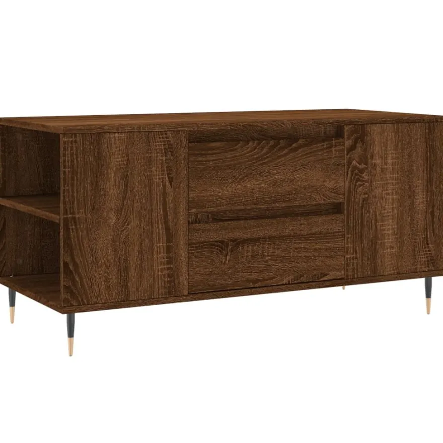 Sohvapöytä tekninen puu 102x44,5x50 cm, eri värejä (31731)