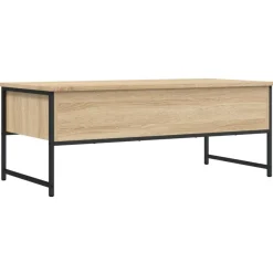 Sohvapöytä tekninen puu, 101x49x39,5 cm, eri värejä (32599)