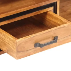Sohvapöytä 100x45x33 cm akaasiapuu