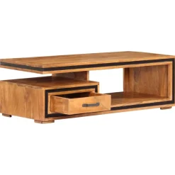 Sohvapöytä 100x45x33 cm akaasiapuu