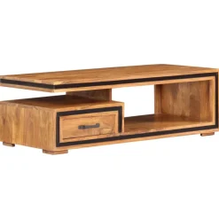 Sohvapöytä 100x45x33 cm akaasiapuu