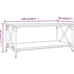Sohvapöytä 80-100x45-50x45cm, eri kokoja ja värejä