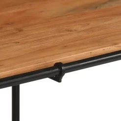 Sohvapöytä, 110x55x40 cm, eri massiivipuumateriaaleja (42381)