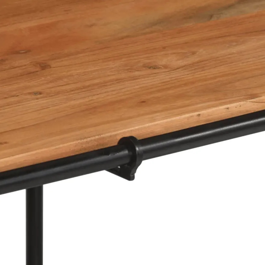 Sohvapöytä, 110x55x40 cm, eri massiivipuumateriaaleja (42381)