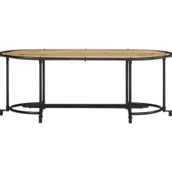 Sohvapöytä, 110x55x40 cm, eri massiivipuumateriaaleja (42381)