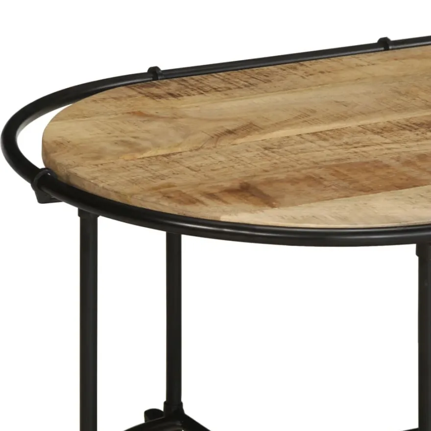 Sohvapöytä, 110x55x40 cm, eri massiivipuumateriaaleja (42381)
