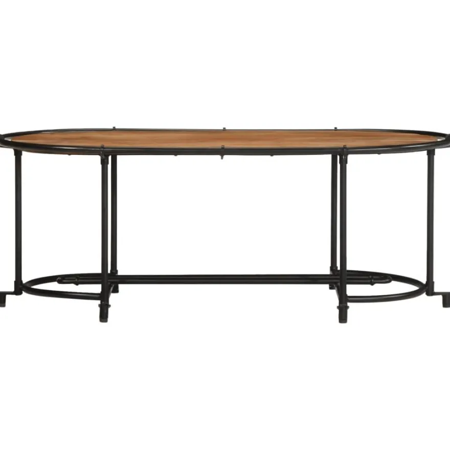 Sohvapöytä, 110x55x40 cm, eri massiivipuumateriaaleja (42381)