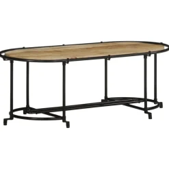 Sohvapöytä, 110x55x40 cm, eri massiivipuumateriaaleja (42381)