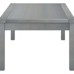 Sohvapöytä 100x50x33 cm harmaa täysi akaasiapuu