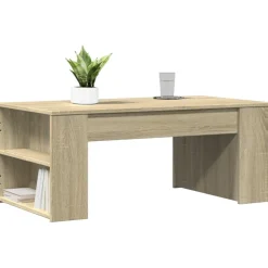 Sohvapöytä, 102x55x42 cm, tekninen puu, eri värejä (33613)