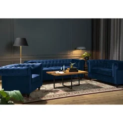 Sohvaryhmä Chesterfield Lyx 6 ist eri värejä